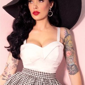 Vixen by Micheline Pitt Maneater White Size Large